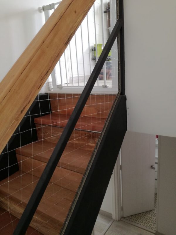Mallas de Seguridad para Escaleras